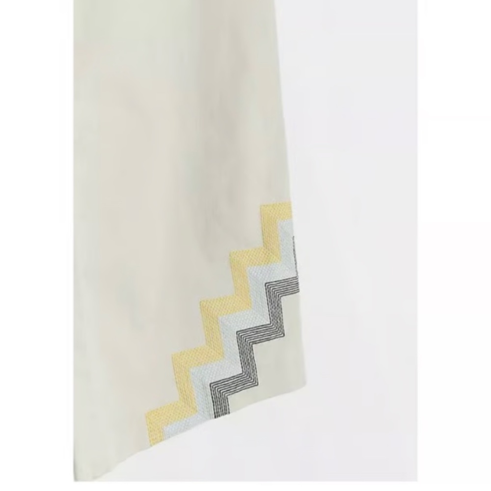 MAEVE BY ANTHROPOLOGIE HALLEE EMBROIDERED WIDE LEG PANTS SZ 10 - NWT - Picture 9 of 12